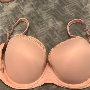 Soma Pink 36DDD Breathe Beautifully Full Covg Bra